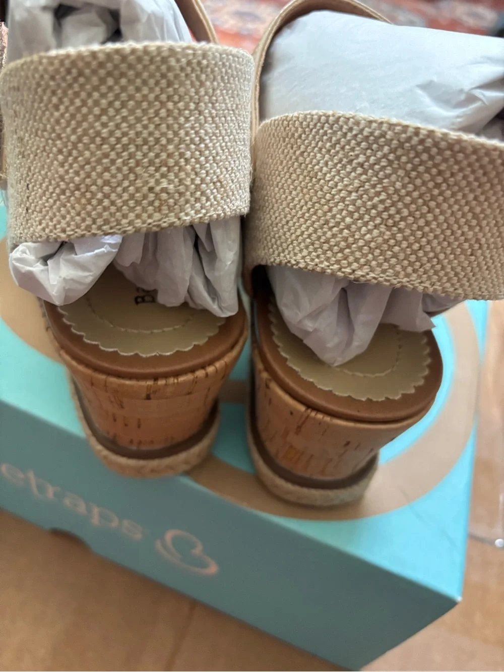 Bare traps Odetta Espadrille Wedge Sandal size 9.5M